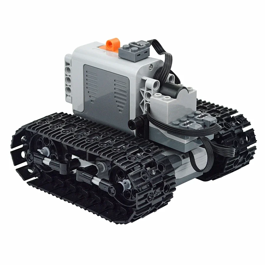 MOC High-Tech RC Electric Tank Track Building Blocks Technical Chian Track Vehicle Model Bricks Toys For Children Kids Gift