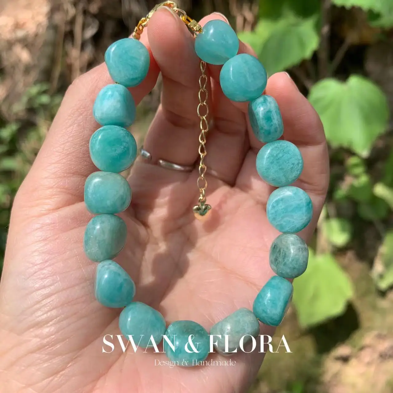 Natural ite Bracelet 2025 new Blue Stone Irregular Jewelry Wholesale Design Handmade GEM Beads Healing Women Jewelry Gifts