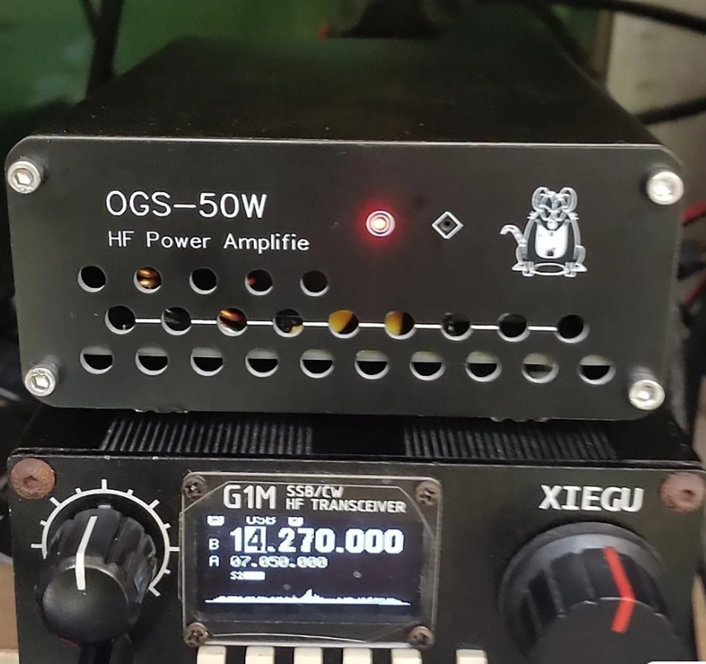 50W HF Power Amplifier for USDX FT-817 IC-703 705 KX3 QRP FT-818 Xiegu G90