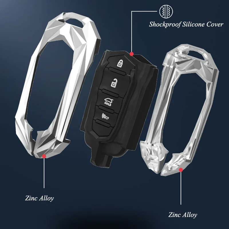 Smart Key Case Cover Fob 3 4 ButtonS For Hyundai IX35 Elantra Sonata 8 9 For Kia Sportage K5 K2 Sorento Optima Forte 2011-2016