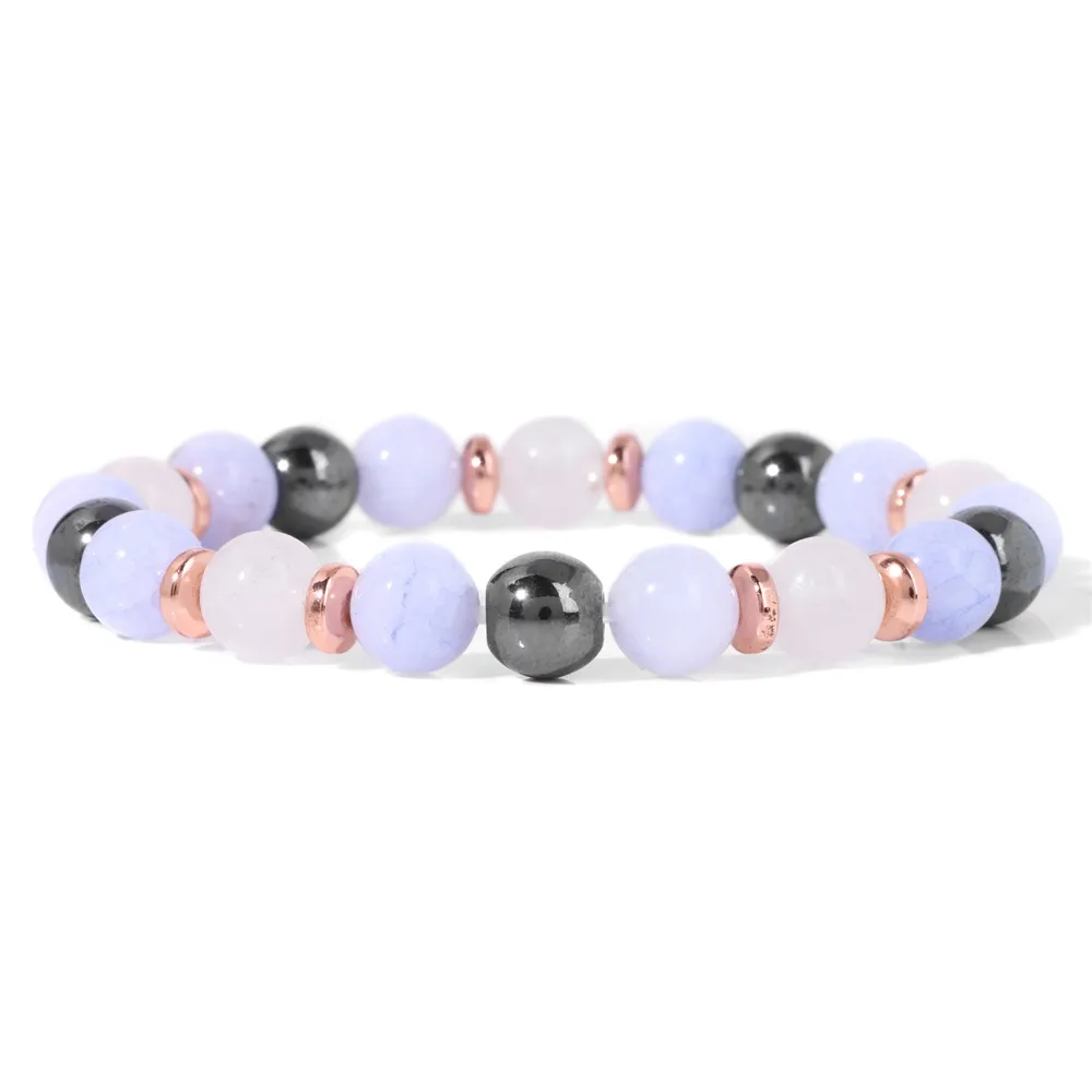 Natural Stone Green 2025 Aventurine new Beads Bracelet Men Hematite ite Energy Bracelets Women Quartz Reiki Fine Jewelry Gifts 8mm
