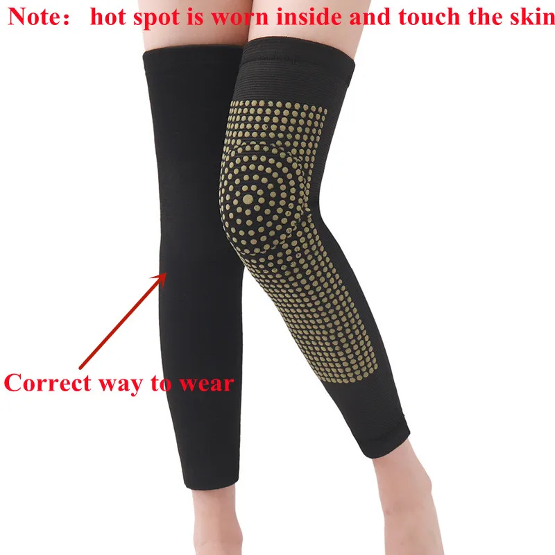1 Pair Self Heating Support new Knee 2025 Pads Tourmaline Knee Brace Warm for Arthritis Joint Pain Relief Injury Recovery Knee Massager