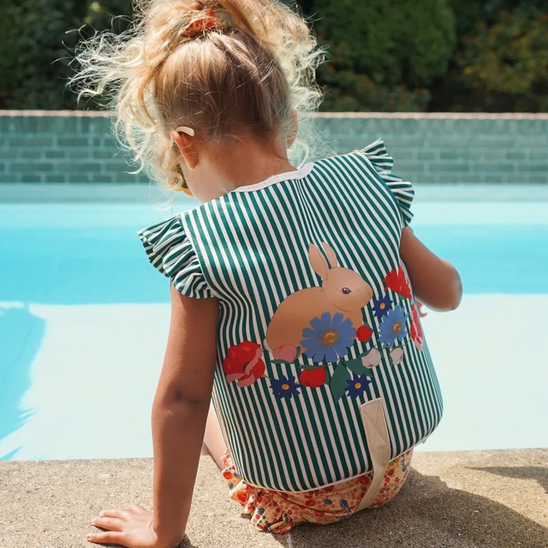 Life Jacket Children Baby Swimsuit Buoyancy Aid Vest Safety Boy Girls Drifting Surfing Floating Kids Swim Ring Snorkeling Rescue