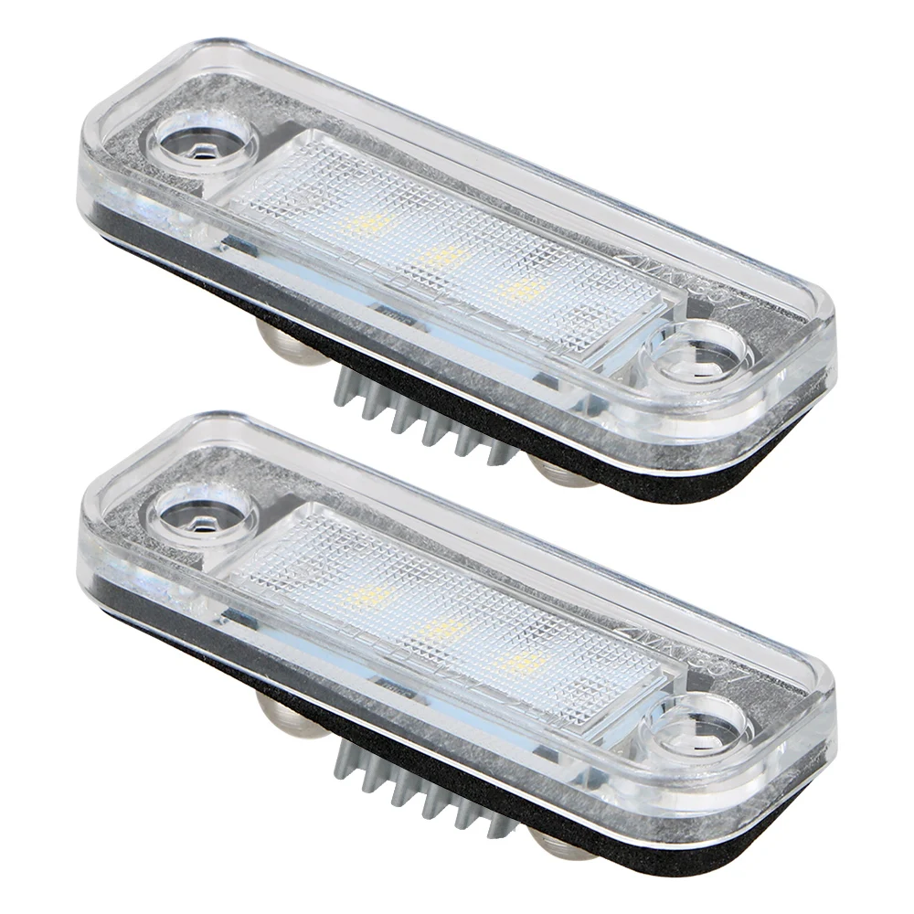 1 pair Signal Lamp Car Licence Plate Light Replacement Plug And Play 12V 2.8W For Mercedes-Benz W203 W211 C219 R171 CLS SLK