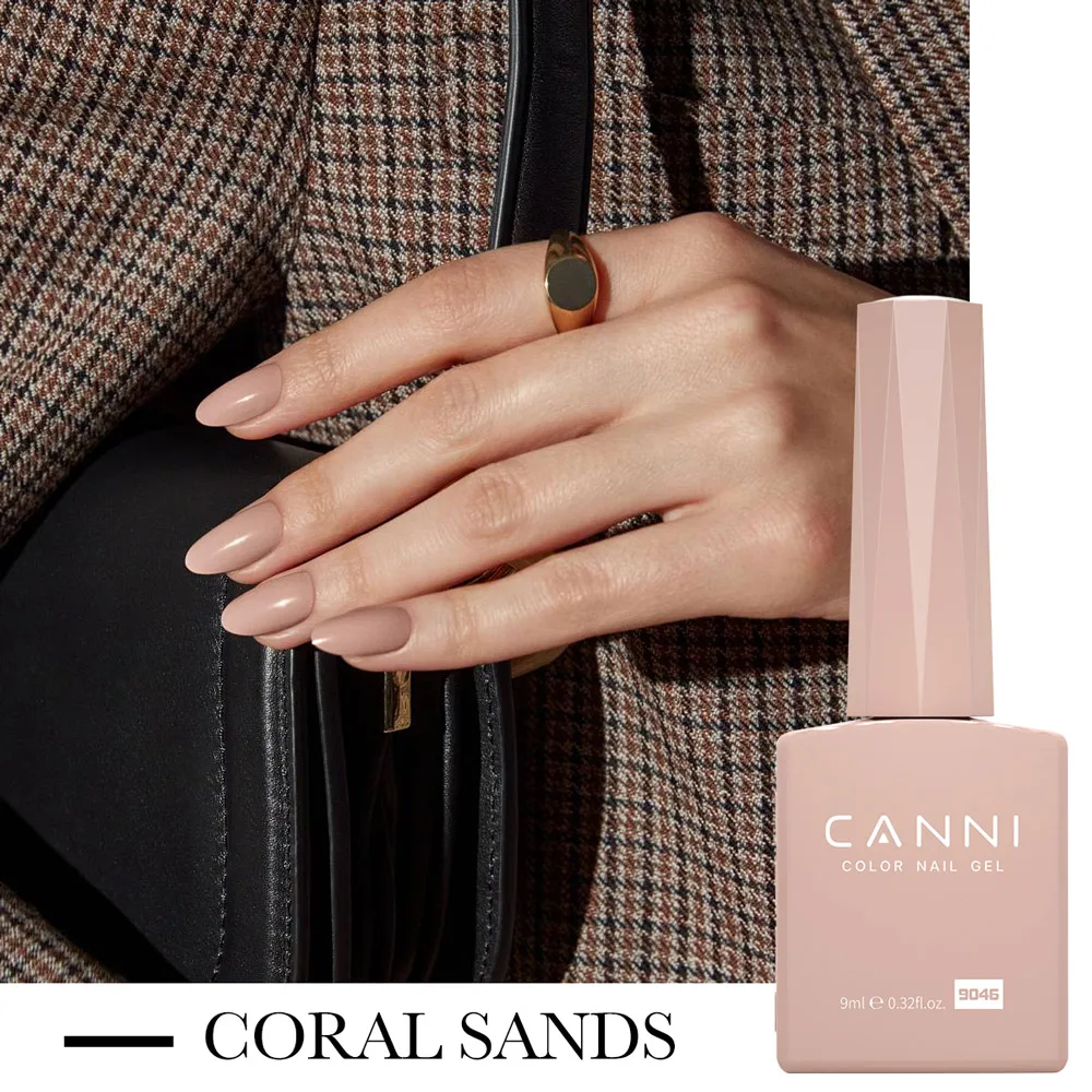New Arrival CANNI CC2 HEMA FREE Color Nail Gel Polish 9ml White Organic Varnish Semi Permanent Nail Art Gel Lacquer
