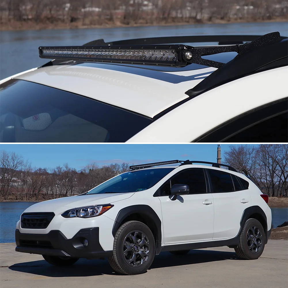 42" Curved Led Light Bar Car Front Roof Upper Windshield Mount Bracket for Toyota Tacoma 2005-2015 Bar Led Lamp Holder