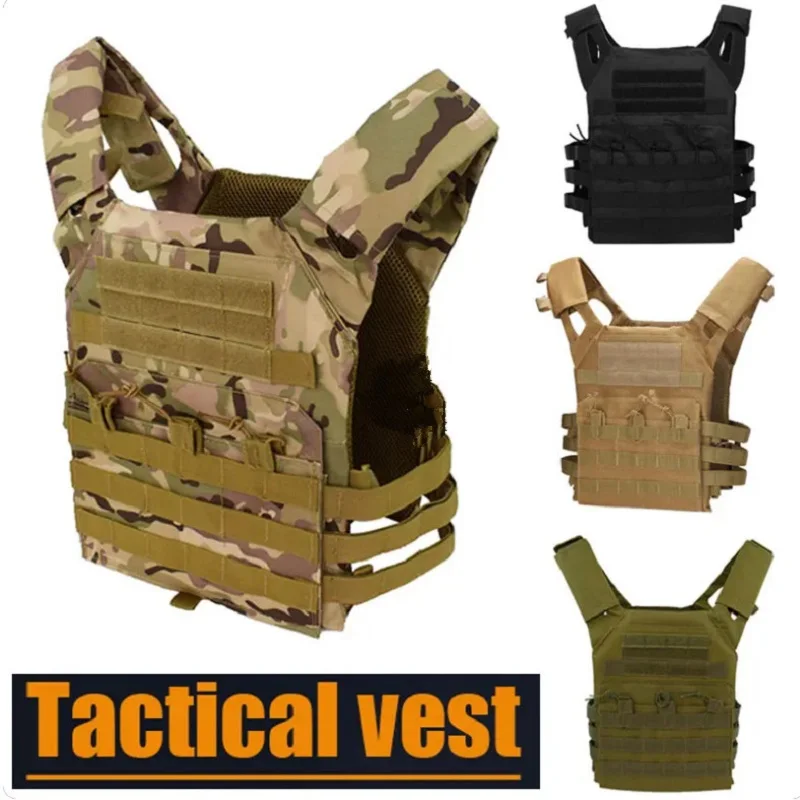 600D Bullet Proof Vest hunting Tactical Vest Military Molle Plate Carrier Magazine Airsoft Paintball CS Outdoor Protective