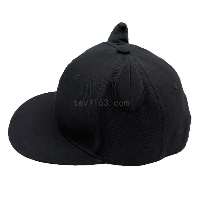 Y2k Teens Cute Baseball Cap with Devil Horn Decor Outdoor Sports Leisure Baseball Cap Woman Breathable Cycling Cap