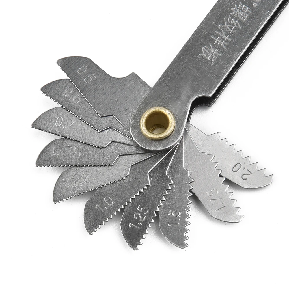 Thread Pitch Cutting new Gauge Blade Tool 55 And 60 Degree Inch Metric Screw Thread Pitch Gauge Blade Thread Meter 2025 Measuring Tool