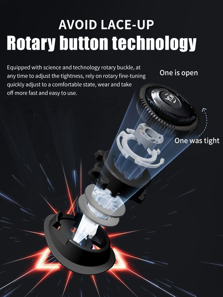 2025 new Safety High-quality Men Rotary Buckle Sneakers Indestructible Anti-smash Anti-puncture Work Shoes c8ea