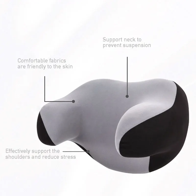 Ultra Soft 2025 Car Headrest Universal U-Shape Pillow Neck Support 3D Memory Foam Neck Protector Pillow new Massage Reduce Fatigue