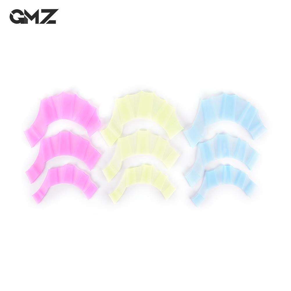 1pc Swimming Flippers Hand Swim Trainning new Finger Gloves 2025 Unisex Frog Type Silicone Fins Webbed Paddle