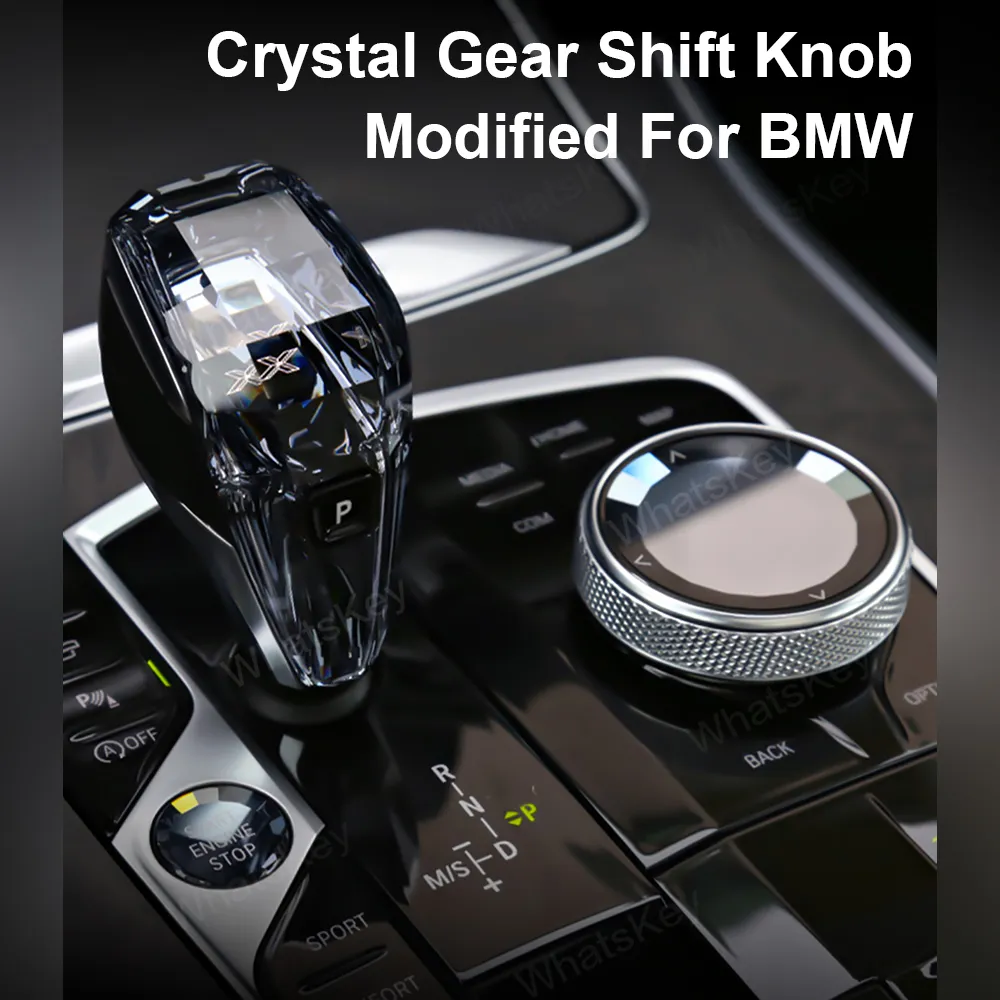 Crystal Gear Shift Knob set of 3 for BMW X5 G05 X5 E70 E71 X3 G20 G21 G28 F10 F30 F20 G01 G08 G02 G30 G29 G22 Chassis Car parts