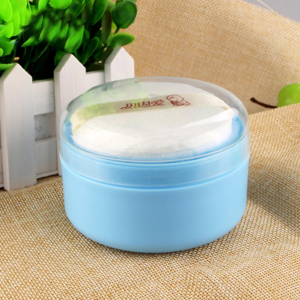 1 set/ 2 2025 Set Body Suite Body Powder Container Bath Kits Talcum Powder Bottle Kids Bath Sets Bath new Baby Powder Case