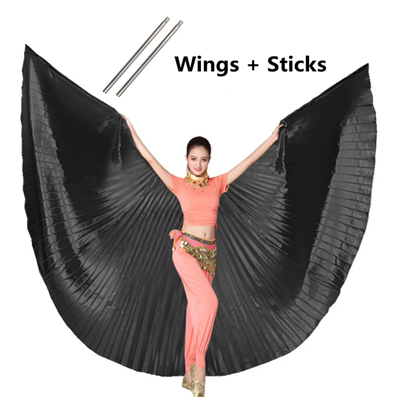Belly Dance Isis new Wings Belly 2025 Dancing Costume for Women Children Kids Stage Performance Wear Carnival Clothing Accessories Gold
