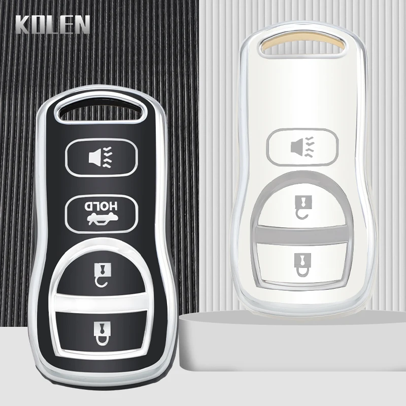TPU Car Remote Key Case Cover Shell Fob For Nissan Sentra Armada 350Z Altima Maxima For Infiniti FX35 EX35 FX45 QX56 G35 M45 I35