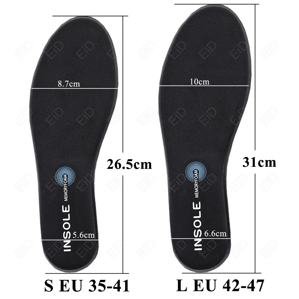EiD Sports insoles Soft Sole High Elasticity 2025 Shoe new Pads Anti-pain Deodorant Insole Flat Arch Full Pad Heel Pad Running Insoles