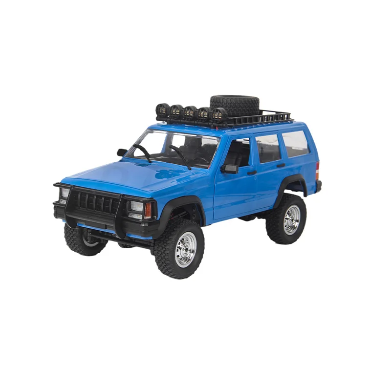 MN78 1/12 RC Car Cherokee Model 2.4G Off Road 4X4 Remote Control Car Jeep LED Light 4WD Climbing Electric Toy Car Gift for Boy
