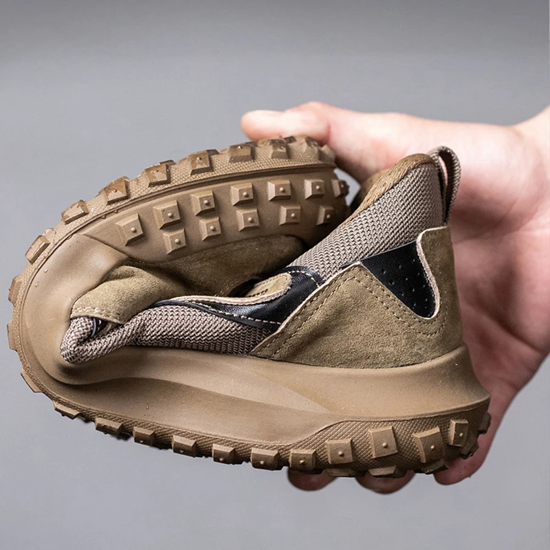 Waliantile Summer Safety Work Shoes For Men Male new Non-slip Puncture Proof Working 2025 Boots Breathable Steel Toe Indestructible Shoes