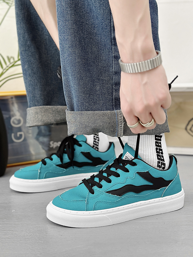 2025 Haruku Men Platform Canvas Shoes 2024 Spring Summer Low top Casual Sneakers new Men Comfortable Vulcanized Shoes Zapatillas Hombre