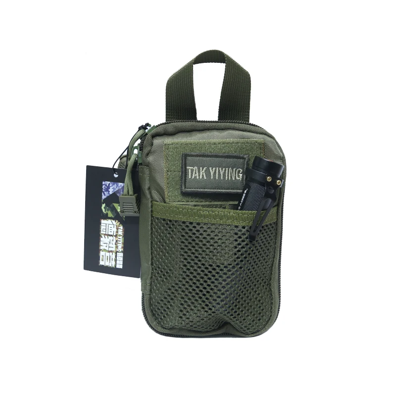 TAK YIYING Molle Tactical Medical First Aid Hunting Pouch Travel Pocket Organizer EDC Pouch Bag Nylon