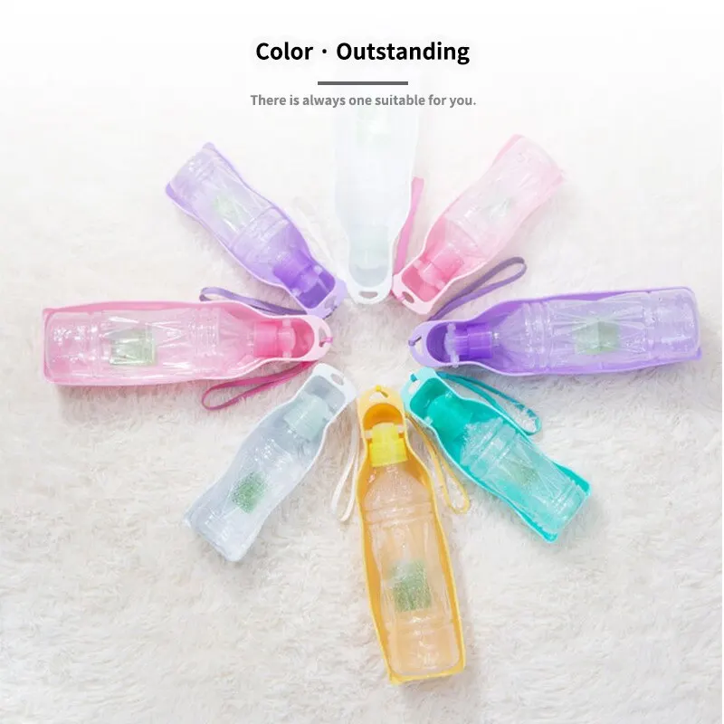 EBES 250ml 500ml Foldable Plastic Pet new Dog Water Bottle For Dogs Cats Travel Puppy Drinking Bowl 2025 Cup Outdoor Pets Water Feeder