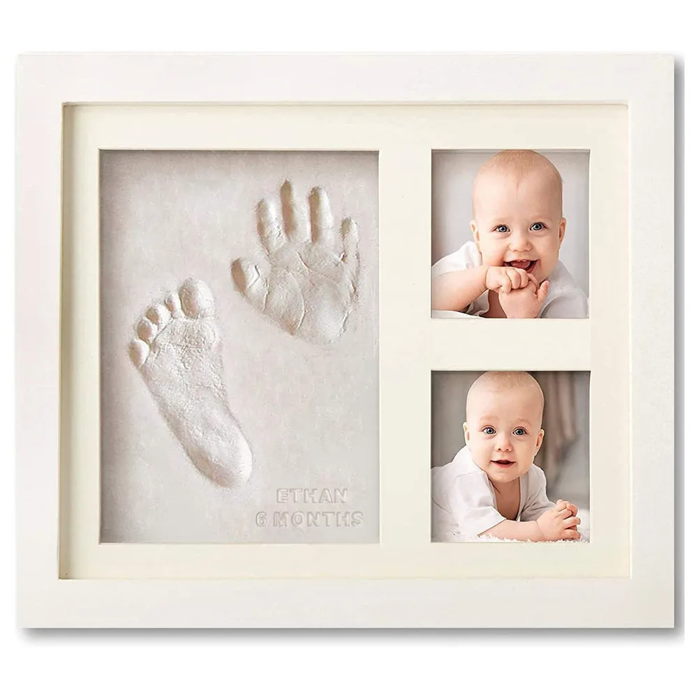 Baby Hand and Footprint Kit , 2025 Newborn Keepsake , Baby Nursery Decor, New Baby Gift Sets, Baby Shower Gifts for new Girls, Boys