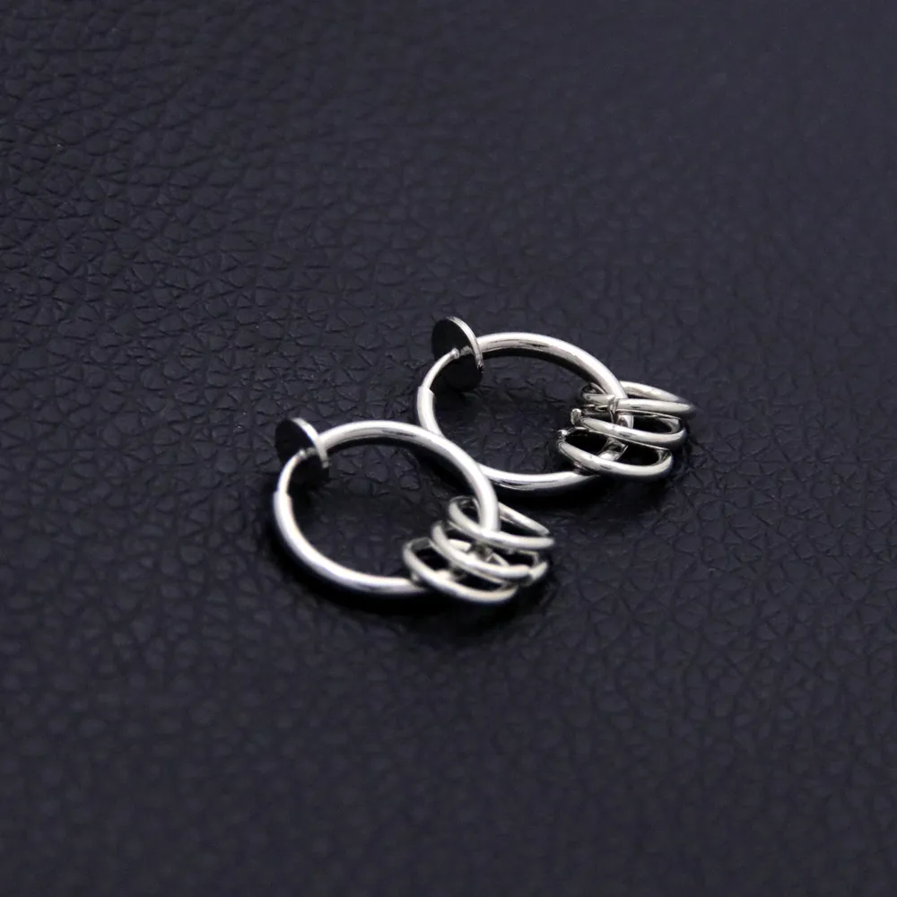 Anime Hoop Earrings Tokyo Revengers Christmas Showdown Chifuyu Matsuno Cosplay Earrings Ear Clip For Women Men Jewelry