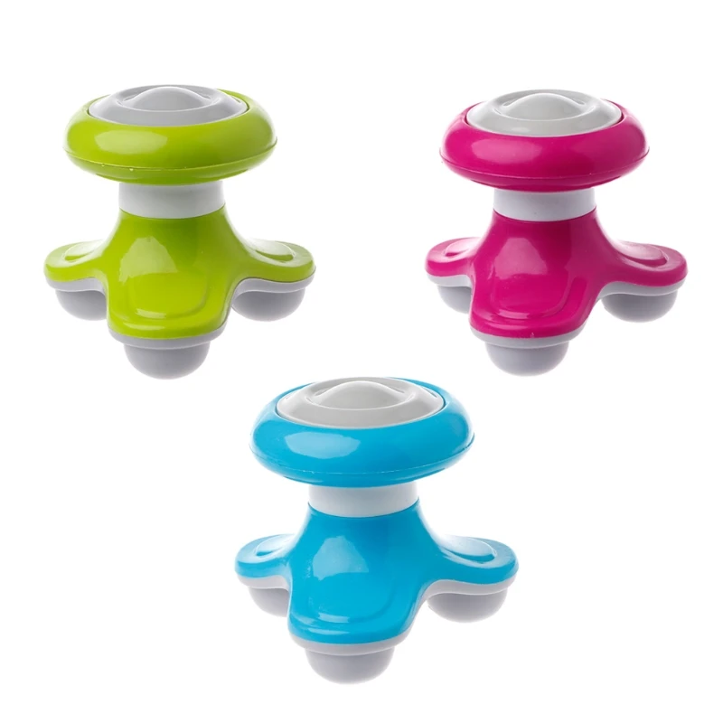 Triangle Shape USB Electric Handled Wave Vibrating Massager Mini Neck Massager Neck Back Head Massage Face Foot Massager New