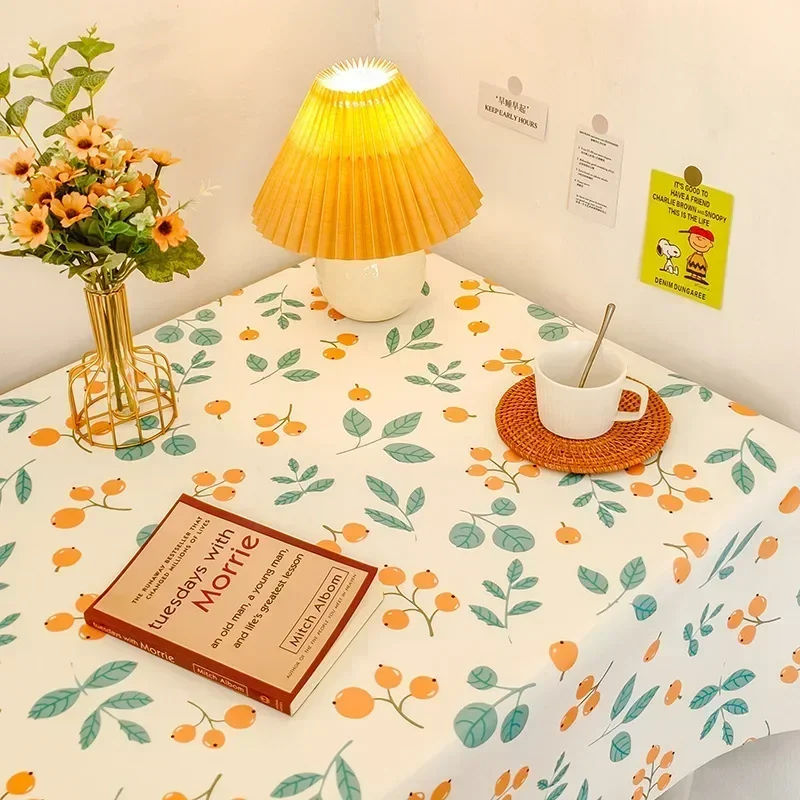 Desk Bedside Cabinet Coffee Table Cover Velvet Table Cloth Toalha De Mesa Para Festa Korean Room Decor TRJX01