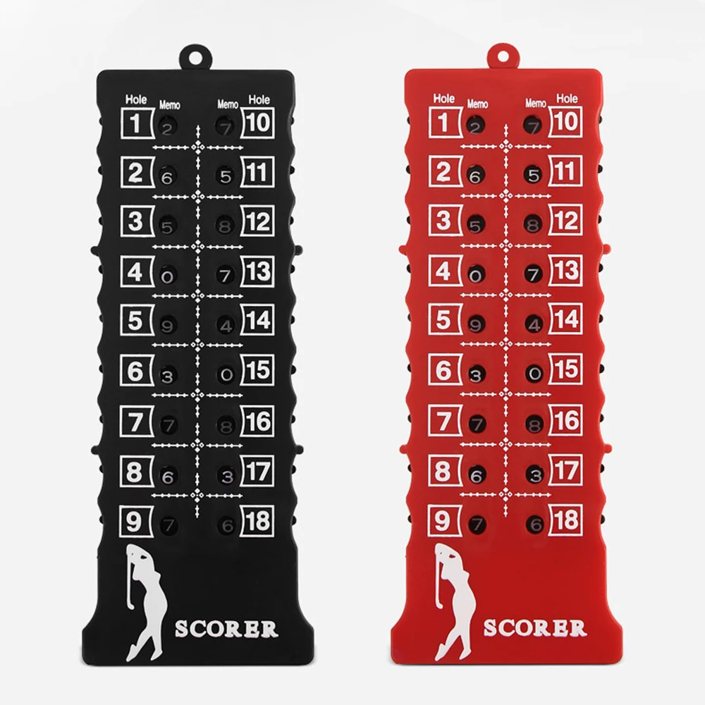 PGM Professional 18 Holes Golf Score Shot Stroke new Counter Clicker Keychain Golf 2025 Game Score Keeper Golf Sports Scoreboard