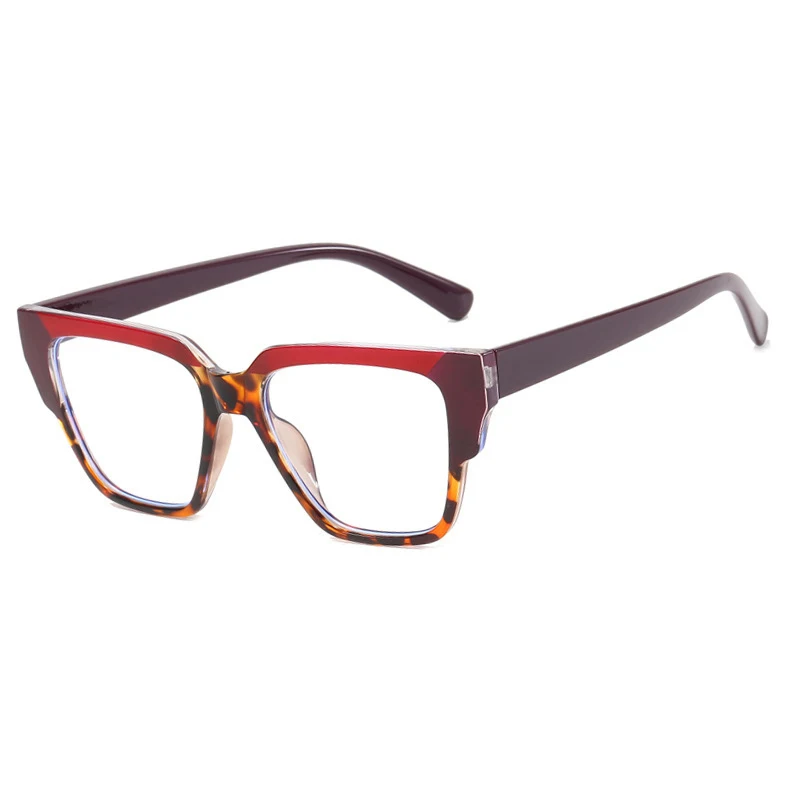 Tr90 Antiblue Light Glasses Computer Eyeglasses For Women Optical Spectacle Frame Ladies Colorful Cute Transparent Eyewear 2023
