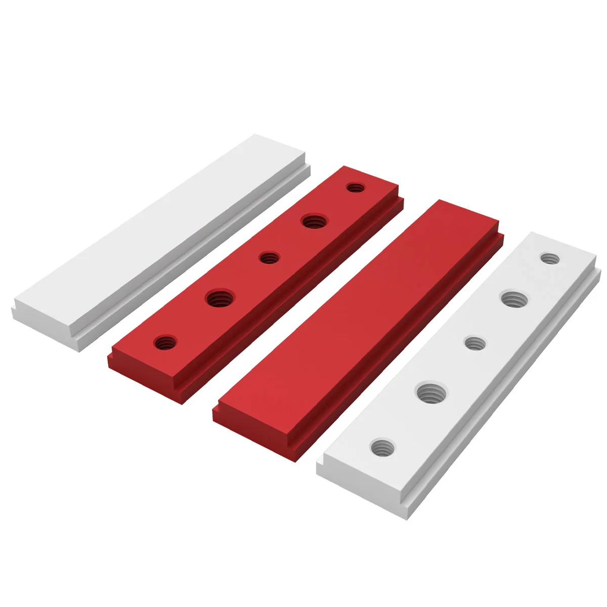 100MM Miter Bar Slider T-Slider T Slot Miter Track Jig T Screw Fixture Slot Aluminum Alloy for Woodworking Router Table Saw