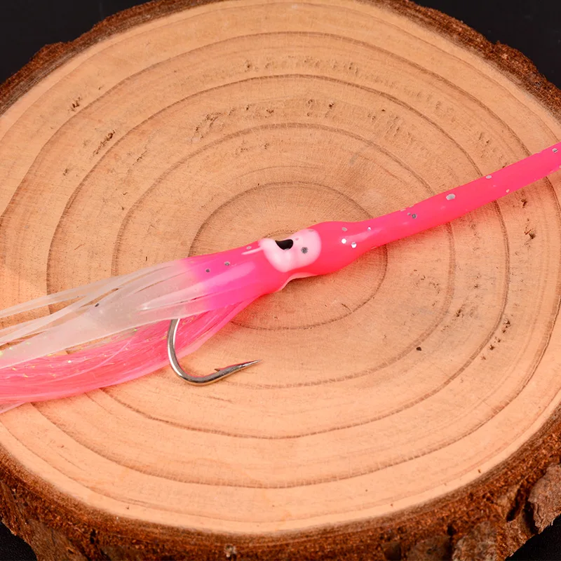 Hairtail String Hook Luminous Knife Fish Hook Anti Bite Sea Fishing Sabiki Rigs Fishing Hooks Bionic Squid Hook Fishing Group