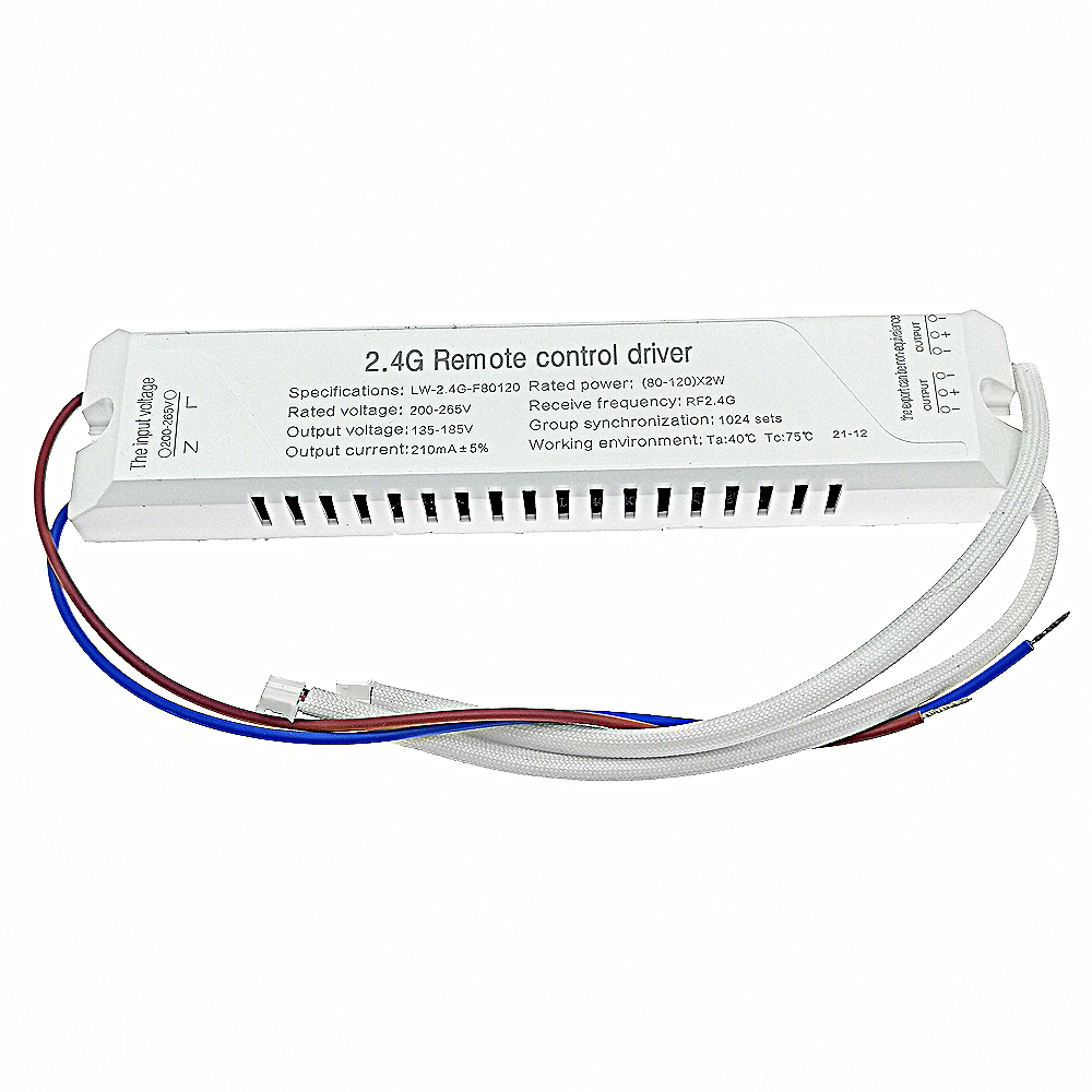 LED new Driver Light Transformers 20W-80W-120W x2 210mAWith 2.4G RF Remote 2025 Color Changeable Dimming For Ceiling Lamp DIY Accessories
