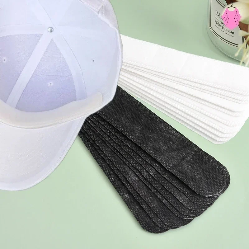 Disposable Cap Liner Moisture 2025 Wicking Sweatband Visor new Hat Size Reducer Adhesive Sweat Absorbing Strips Patch Tape Anti Dirt
