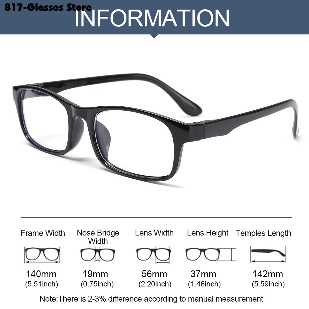 Anti-blue Light Reading Glasses Unisex Ultralight Vintage Classic Presbyopic Eyewear +1.0 To +4.0