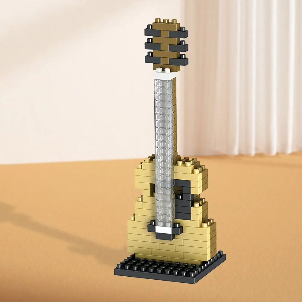Build Your Own Mini Musical Instrument: Piano or Guitar or Keyboard or Bass or Drums DIY Educational Toy for Boys & Girls!