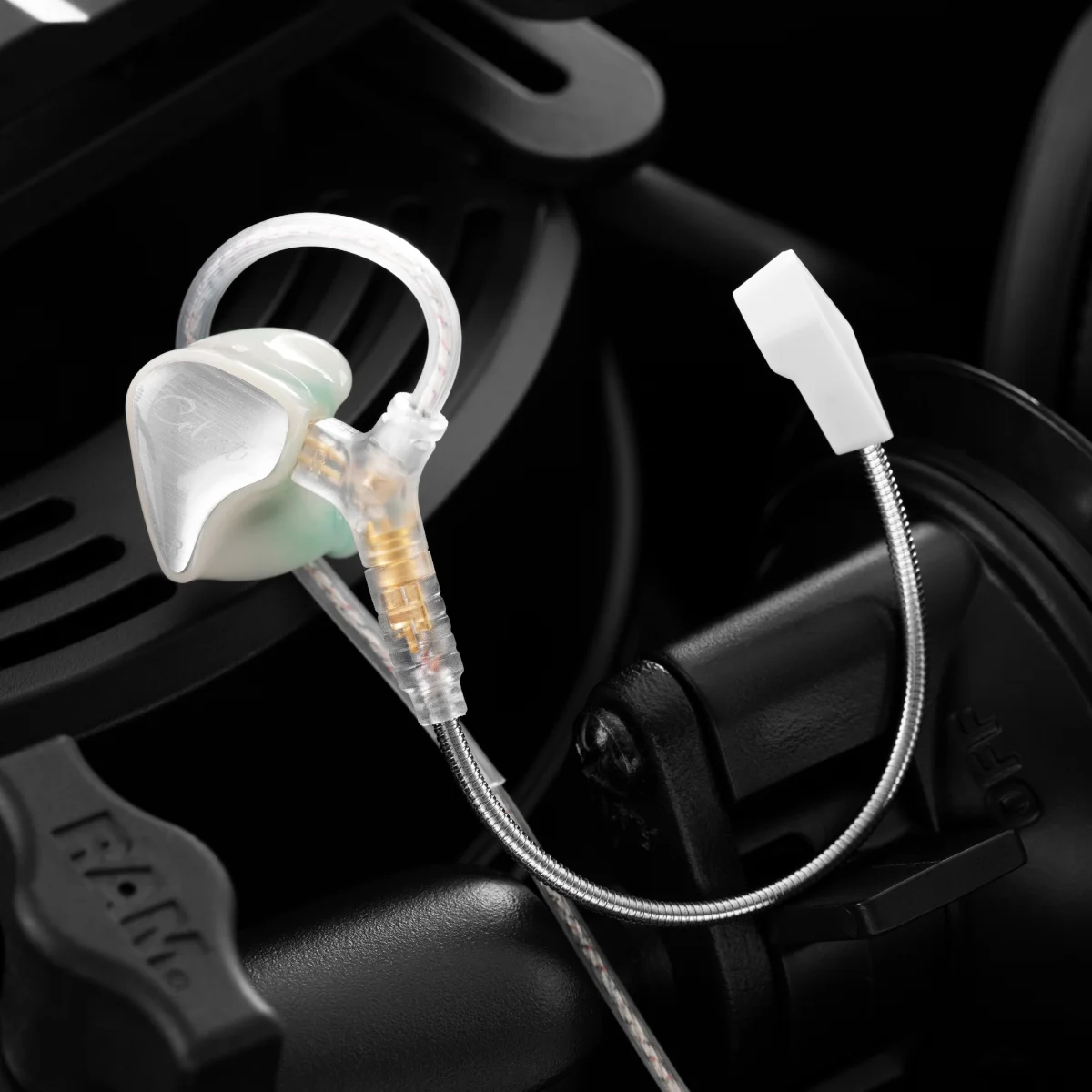 Kinera Celest Wyvern Microphone HIFI Audiophile Earphone 10mm DD Driver Game Studio Livestreaming Earbud IEM 0.78mm 2Pin Cable