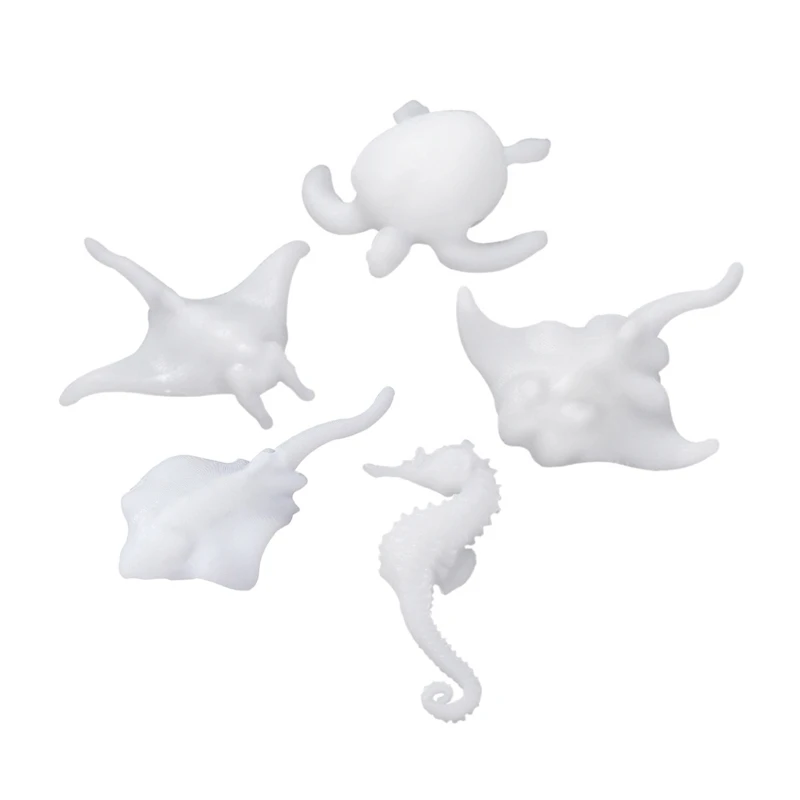 Micro Landscape Animal Model Resin Filling Handmade Sea for Turtle Fish Model Epoxy Filling Model Jewelry Making Supplie