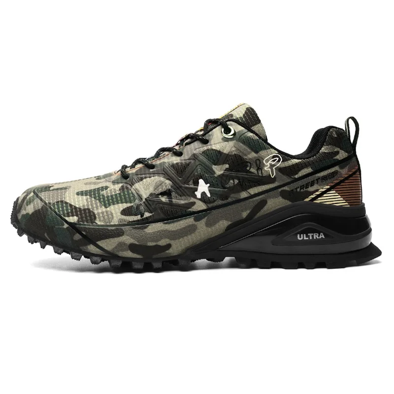 Spring Autumn Men Outdoor Waterproof Sneakers Hiking Trekking Shoes Trail Running 2025 Shoes Ultra Grip Anti-Skid new Big Size 49 50 51