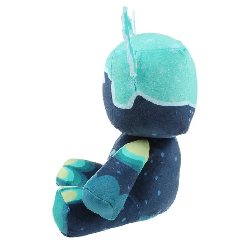 25cm My World Kawaii Plush Toy 2025 Warden Doll Crystal Super Soft Anime Plushie Creeper Toys for new Children Kids Christmas Gift