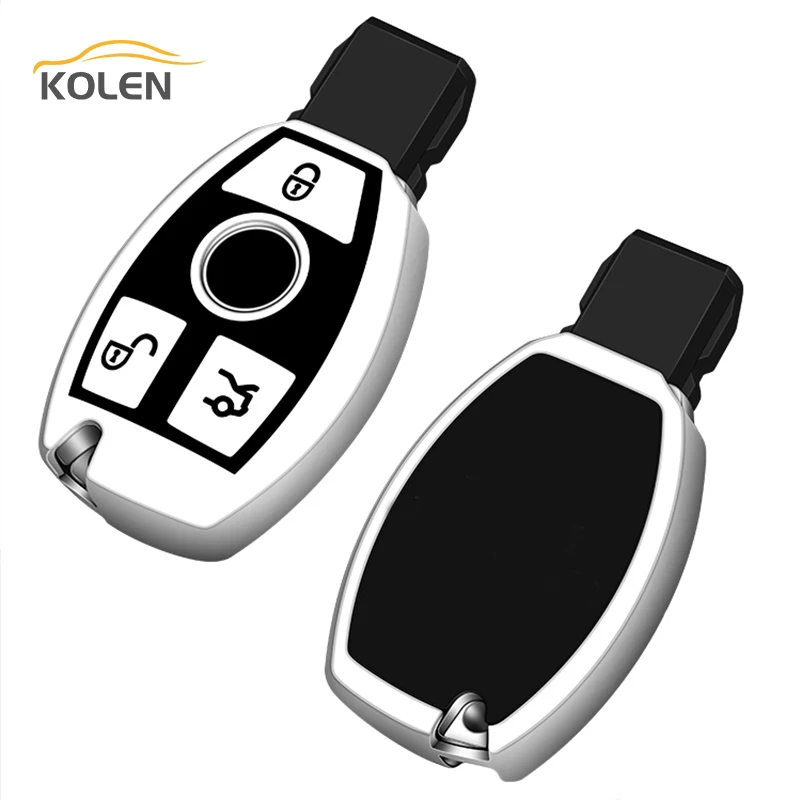 Soft TPU Car Remote Key Case Cover Fob For Mercedes Bnez new CLA 2025 GLC GLA GLK W203 W210 W211 W204 W176 A B C R Class AMG Accessories