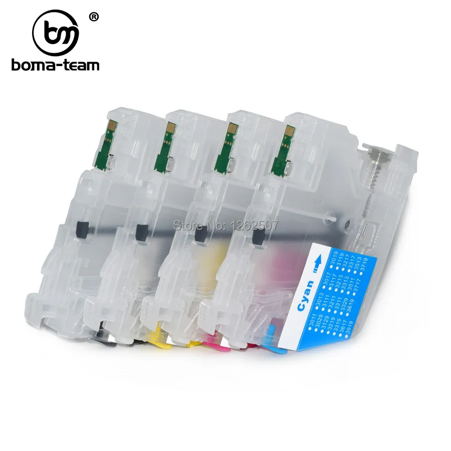 Europe LC422 LC422XL Refillable Ink Cartridge With Chip For Brother MFC-J5340DW J5345DW J5740DW J6540DW J6940DW Printers