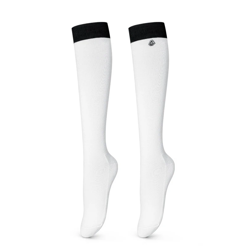 1Pair Golf socks Womens Athletic Socks Outdoor Sport Socks Thigh High Tights Stockings new 2025 Casual Tube Socks Black And White