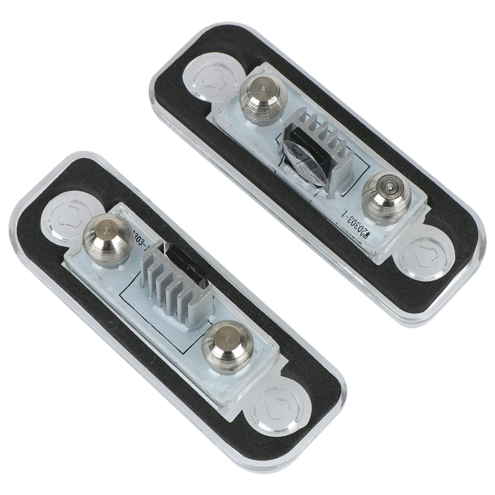 1 pair Signal Lamp Car Licence Plate Light Replacement Plug And Play 12V 2.8W For Mercedes-Benz W203 W211 C219 R171 CLS SLK