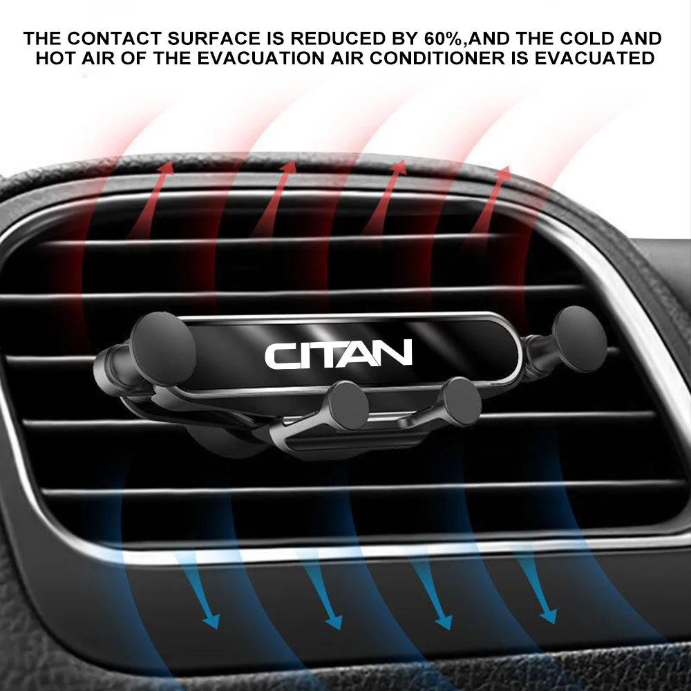 Gravity Car Phone Holder Auto Accessories For Mercedes Benz W124 W203 W204 Vito W447 Sprinter Viano W639 W638 V R Class Citan