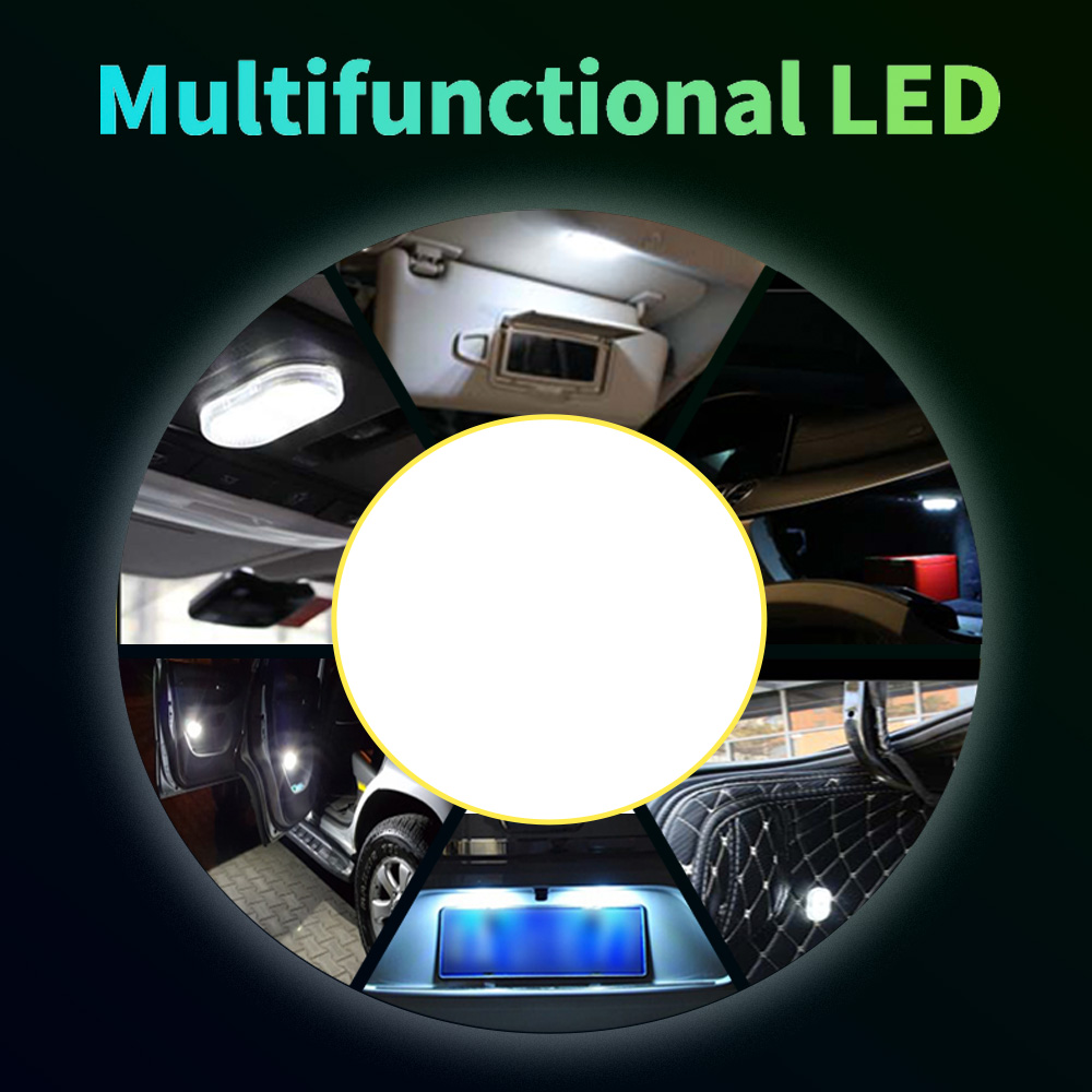 2PCS 1156 BA15S P21W 1157 BAY15D P21/5W LED Car Tail Bulb Brake Lights Reverse Lamp Daytime Running Signal Light 10SMD 3030