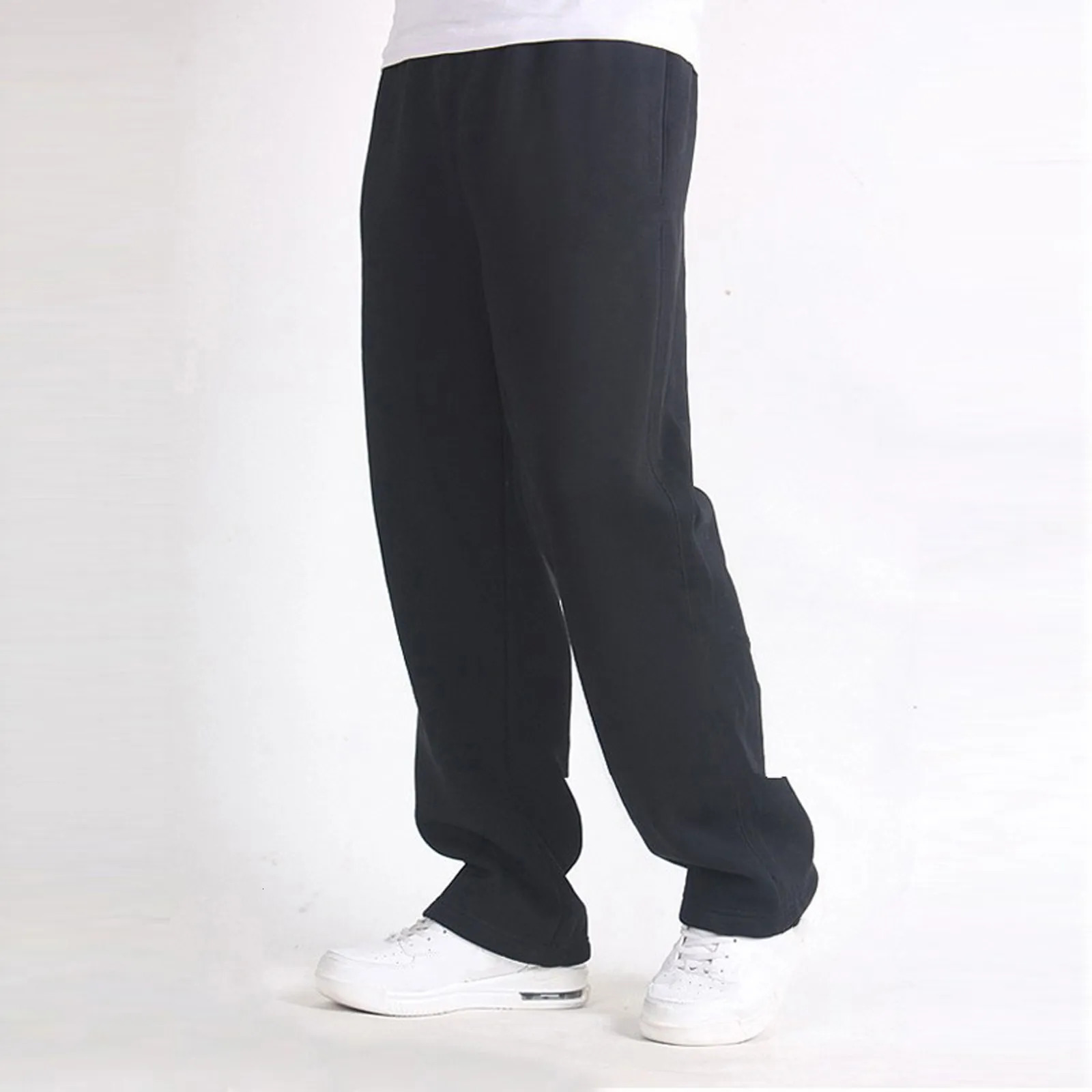 Mens clothing Sweatpants Jogger Baggy Pants Jogging Casual Fashion Classic Wide Straight Pants Sports Solid Color Loose Pants 240517
