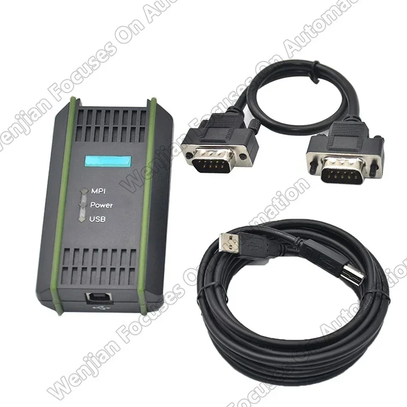 6ES7972-0CB20-0XA0 USB-MPI Programming new Cable To 2025 MPI/DP/PPI Network Adapter S7-200/300 /400 PLC System USB/MPI